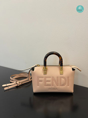 Fendi By The Way Mini In Light Pink Leather Bag 20.5x12x9 cm