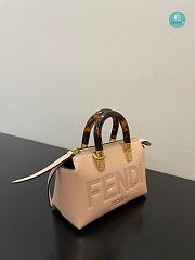Fendi By The Way Mini In Light Pink Leather Bag 20.5x12x9 cm - 5