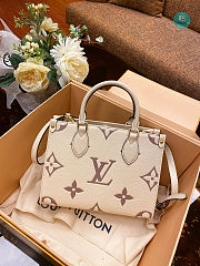 Louis Vuitton Onthego PM Bicolor Monogram Empreinte Leather 25x19x11.5cm - 1