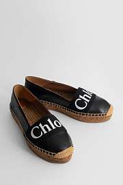 Chloe Woody Espadrille Black  - 1