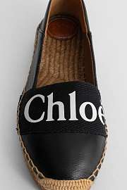 Chloe Woody Espadrille Black  - 2