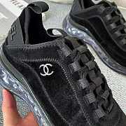 Chanel Suede Calfskin Velvet Grosgrain Black  - 6