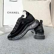 Chanel Suede Calfskin Velvet Grosgrain Black  - 4