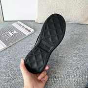 Chanel Suede Calfskin Velvet Grosgrain Black  - 3