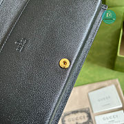 Gucci GG Wallet With Chain ‎6 7 6 1 5 5 White 19x10x4 cm - 4