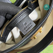 Gucci Small GG Shoulder Bag 6 7 5 7 8 8 In Black 25x21x9 cm  - 3