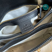 Gucci Small GG Top Handle Bag In Black 6 7 5 7 9 1 Size 28.5x19.5x10 cm - 6