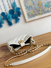 Chanel Small HOBO Handbag Lambskin 12.5x19x6.5cm - 6