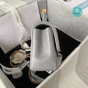 Chanel 22B Mini Classic Rectangular Flap With Top Handle 20x12x6cm - 6