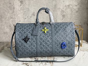 Louis Vuitton Virgil Abloh Keepall 50 Granite 50 x 29 x 23 cm