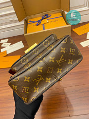 Louis Vuitton Passy Monogram Canvas Brown Handbag 24x17x12 cm - 4