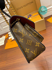 Louis Vuitton Passy Monogram Canvas Brown Handbag 24x17x12 cm - 2