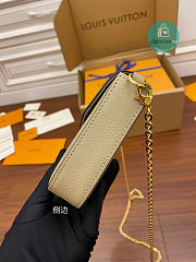 Félicie Pochette Bicolor Monogram Empreinte Leather 21x12x3cm  - 6