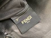 Fendi Men Baguette Black Nappa Leather Bag 18x7x28 cm  - 3