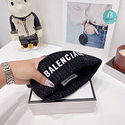 Balenciaga Beanie In Black 215 55-58cm - 5