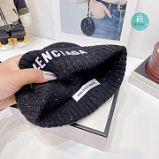 Balenciaga Beanie In Black 215 55-58cm - 2