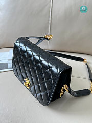 Chanel Messenger Bag Shiny Calfskin 22cm - 6