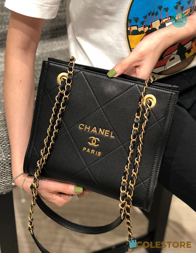 Chanel Shopping Bag In Black AS2750 21x23x11cm - 1