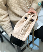 Chanel's Gabrielle Small Backpack In Beige 23cm - 5