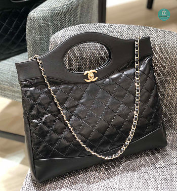 Chanel 31bag Shopping BagIn Black 37x8x39cm