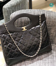 Chanel 31bag Shopping BagIn Black 37x8x39cm - 3