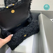 Colestore Balenciaga Hourglass Bag Top Handle In Black 19x13x8cm - 3