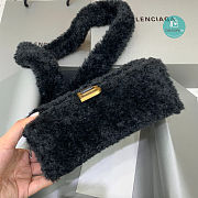 Colestore Balenciaga Hourglass Bag Top Handle In Black 19x13x8cm - 6