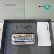 Colestore Balenciaga Gossip Embossed Leather Shoulder Bag 11.5x19x8 cm - 1