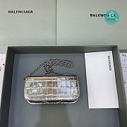 Colestore Balenciaga Gossip Embossed Leather Shoulder Bag 11.5x19x8 cm - 2