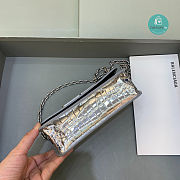 Colestore Balenciaga Gossip Embossed Leather Shoulder Bag 11.5x19x8 cm - 5