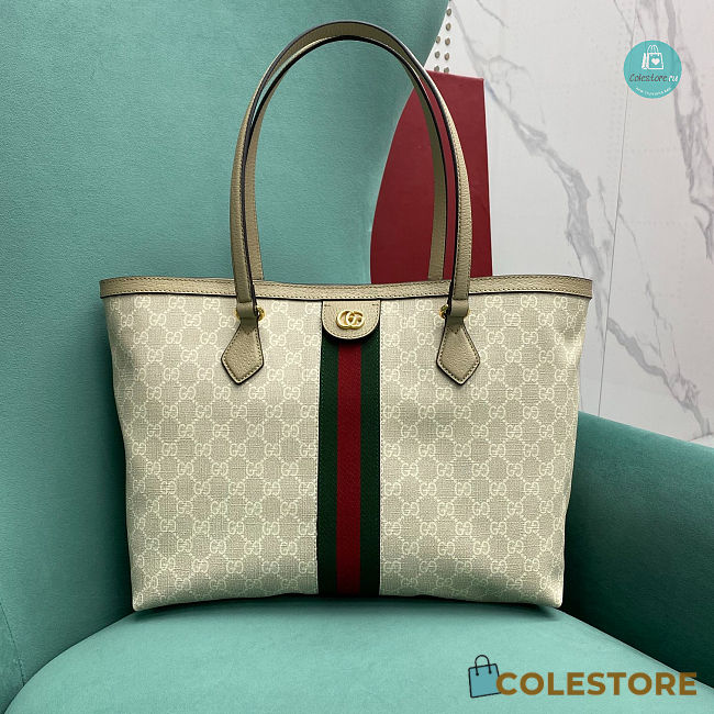 Gucci Ophidia Medium GG Tote Beige 631685 38x28x14 cm - 1