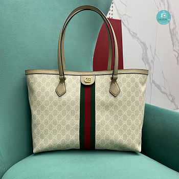 Gucci Ophidia Medium GG Tote Beige 631685 38x28x14 cm
