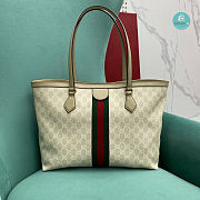 Gucci Ophidia Medium GG Tote Beige 631685 38x28x14 cm - 5