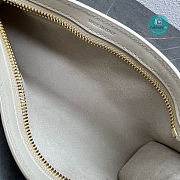 Celine Shoulder Bag Cuir Triompe In White 24x13x5 cm - 6