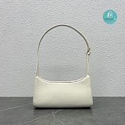 Celine Shoulder Bag Cuir Triompe In White 24x13x5 cm - 4