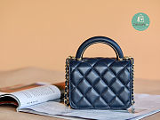 Chanel Vanity Case Crossbody 22A Mini Flap Coin Purse 12x10cm - 4