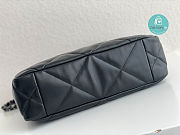 Chanel 19 Shopping Bag In Lambskin Black 30x37x10Cm - 4