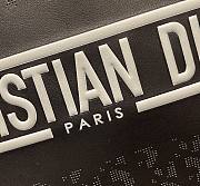 Dior Book Tote Black Calfskin M1286 Size 36cm - 5