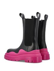 Botega Veneta Boots In Dark Pink - 5