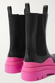 Botega Veneta Boots In Dark Pink - 3