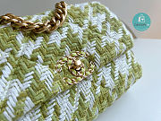 Chanel 19 Medium Handbag In Green 26x16x9cm - 3