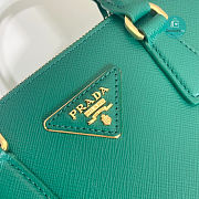 Prada Galleria Saffiano Leather Mini Bag In Green 20x9.5x15 cm  - 2