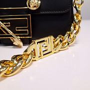 Fendi x Versace Baguette Black Bag 20x13x5cm - 2