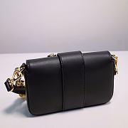 Fendi x Versace Baguette Black Bag 20x13x5cm - 3