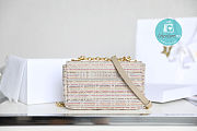 Dior Caro Bags Handbag Embroidery 20x12x7cm  - 5
