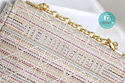 Dior Caro Bags Handbag Embroidery 20x12x7cm  - 3