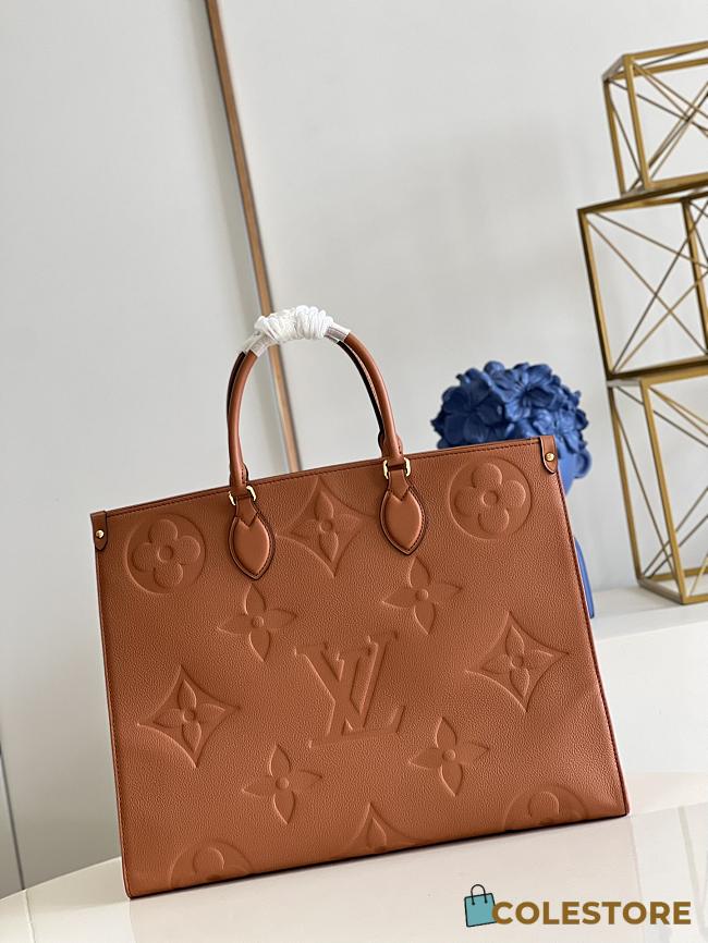 Louis Vuitton OnTheGo GM Monogram Empreinte Leather 41.0 x 34.0 x 19.0 cm - 1