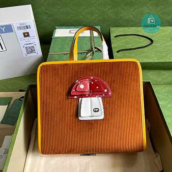 Gucci Children's Mushroom Tote Bag 28.5x25x11cm