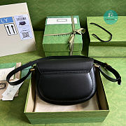 Gucci Black Leather Shoulder Bag 15x24x8cm - 6