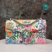 Gucci Scott Small Dionysus Shoulder Bag In White 28x17x9 cm - 1